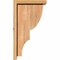 Ekena Millwork Ridgewood Smooth Corbel w/Backplate, Western Red Cedar, 5 1/2"W x 10"D x 18"H COR06X10X18RID01SWR - alternate 2